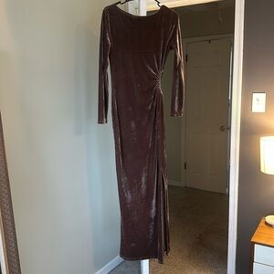 Petal and Pup velvet dress